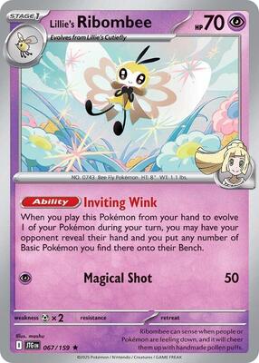 Lillie's Ribombee - 067/159 [Holofoil]