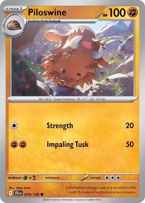 Piloswine [Reverse Holofoil]