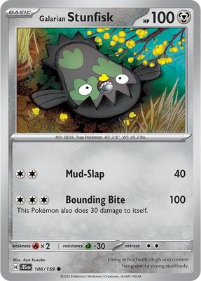 Galarian Stunfisk [Normal]
