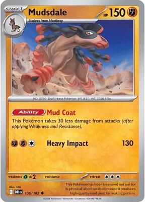 Mudsdale [Reverse Holofoil]