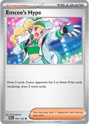 Emcee's Hype - 163/182 [Reverse Holofoil]