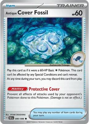 Antique Cover Fossil [Reverse Holofoil]