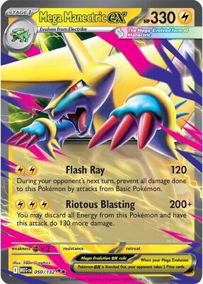 Mega Manectric ex - 050/132 [Holofoil]