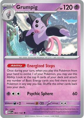 Grumpig [Reverse Holofoil]