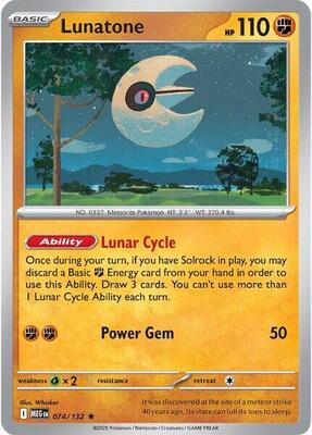 Lunatone [Reverse Holofoil]