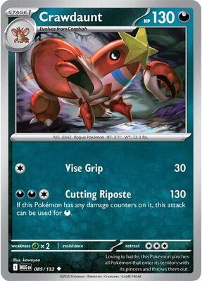 Crawdaunt [Reverse Holofoil]