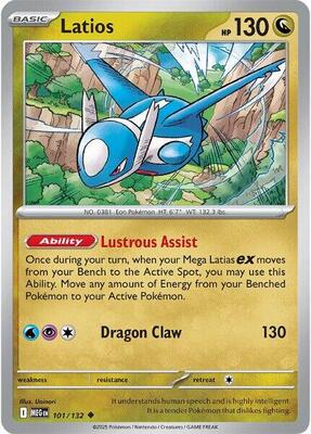 Latios [Reverse Holofoil]