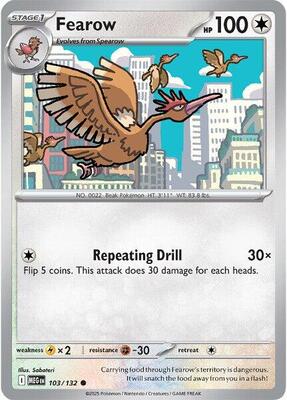 Fearow [Reverse Holofoil]