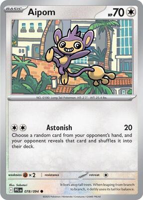Aipom [Reverse Holofoil]