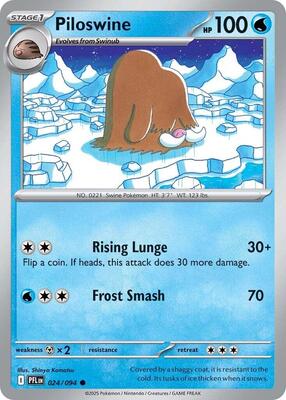 Piloswine [Reverse Holofoil]