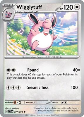 Wigglytuff - 077/094 [Reverse Holofoil]