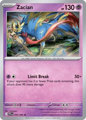 Zacian - 045/094 [Holofoil]